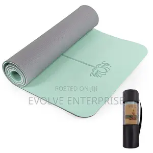 Fitness Exercise Yoga Mat With Carrying Strap