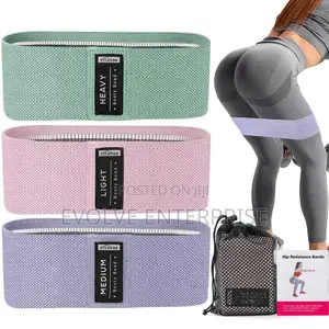 Fabric Exercise Bands for Legs and Butt