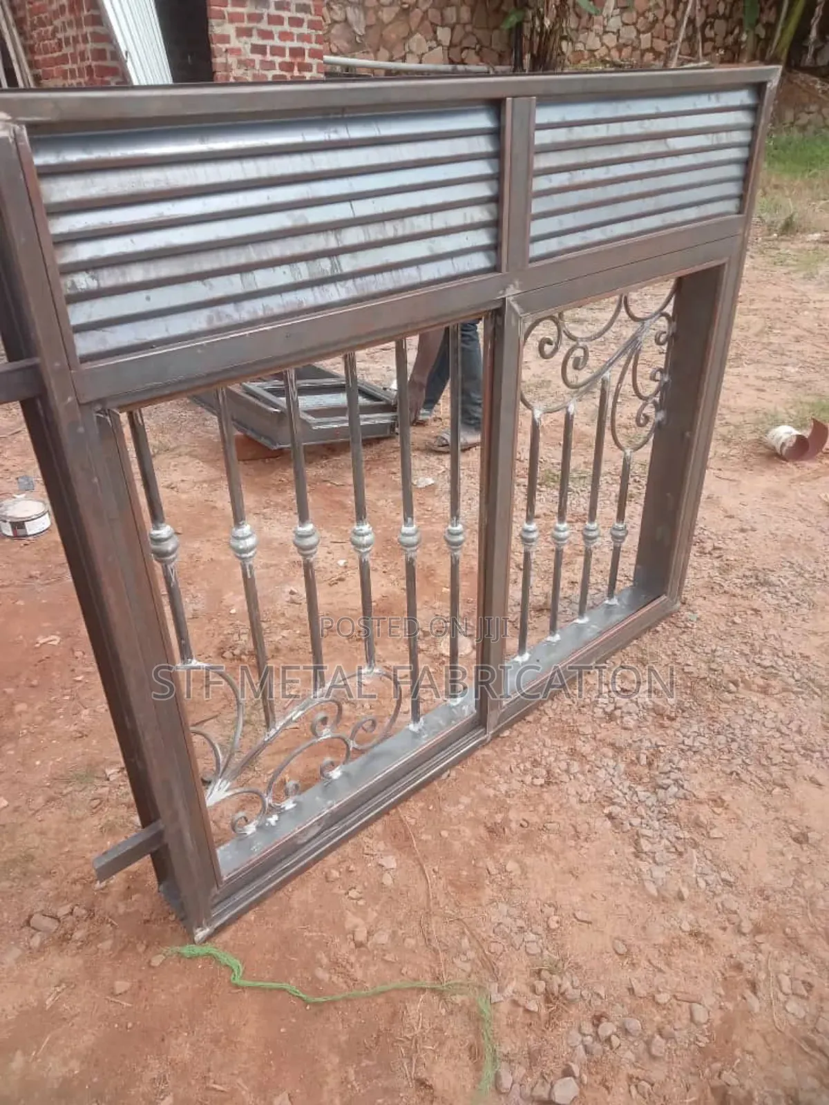 Wrought Iron Windows