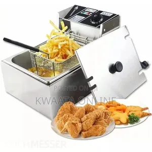 6l Nima Electric Deep Fryer, Stainless Steel