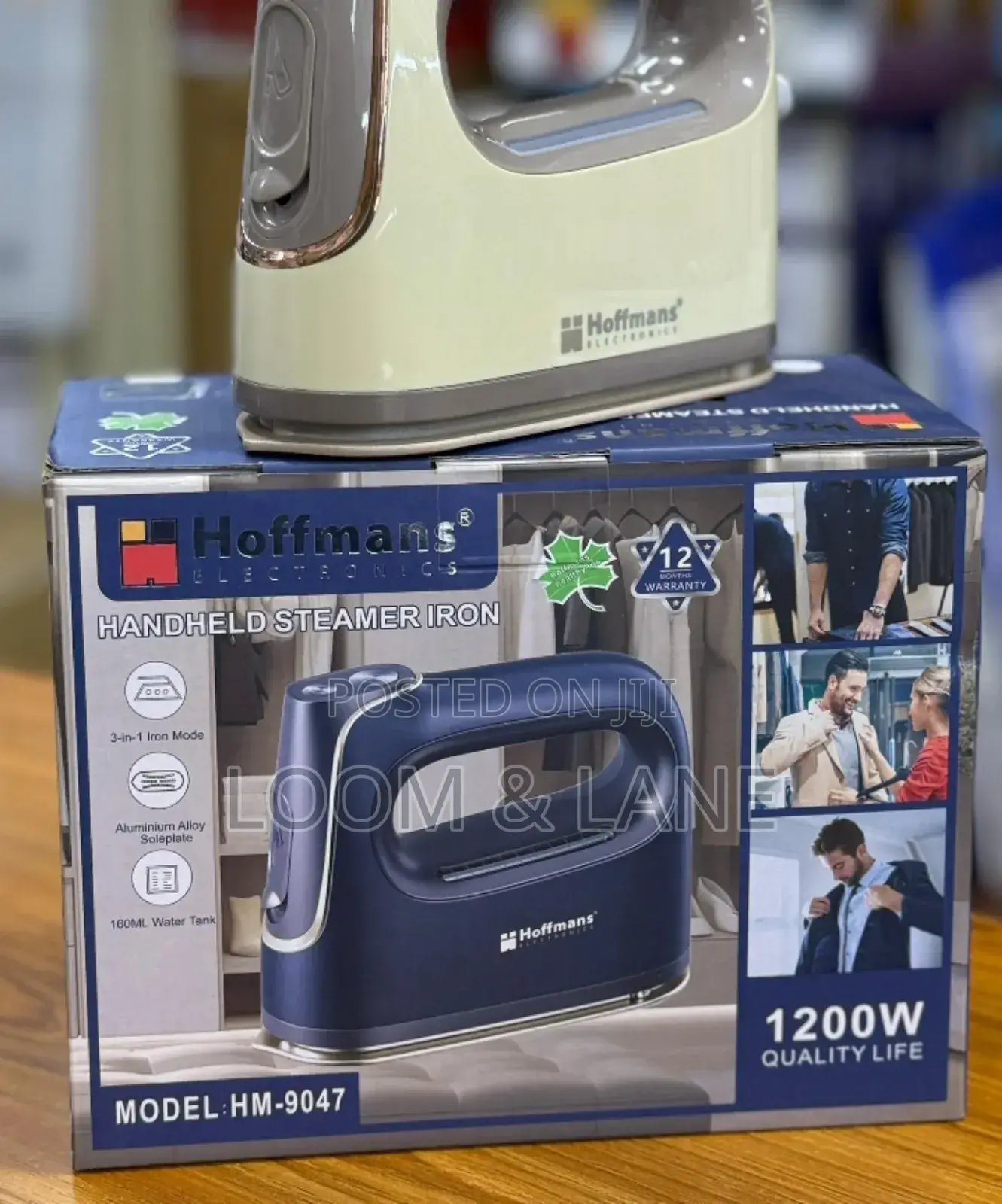 Hoffmans Handheld Steamer Iron