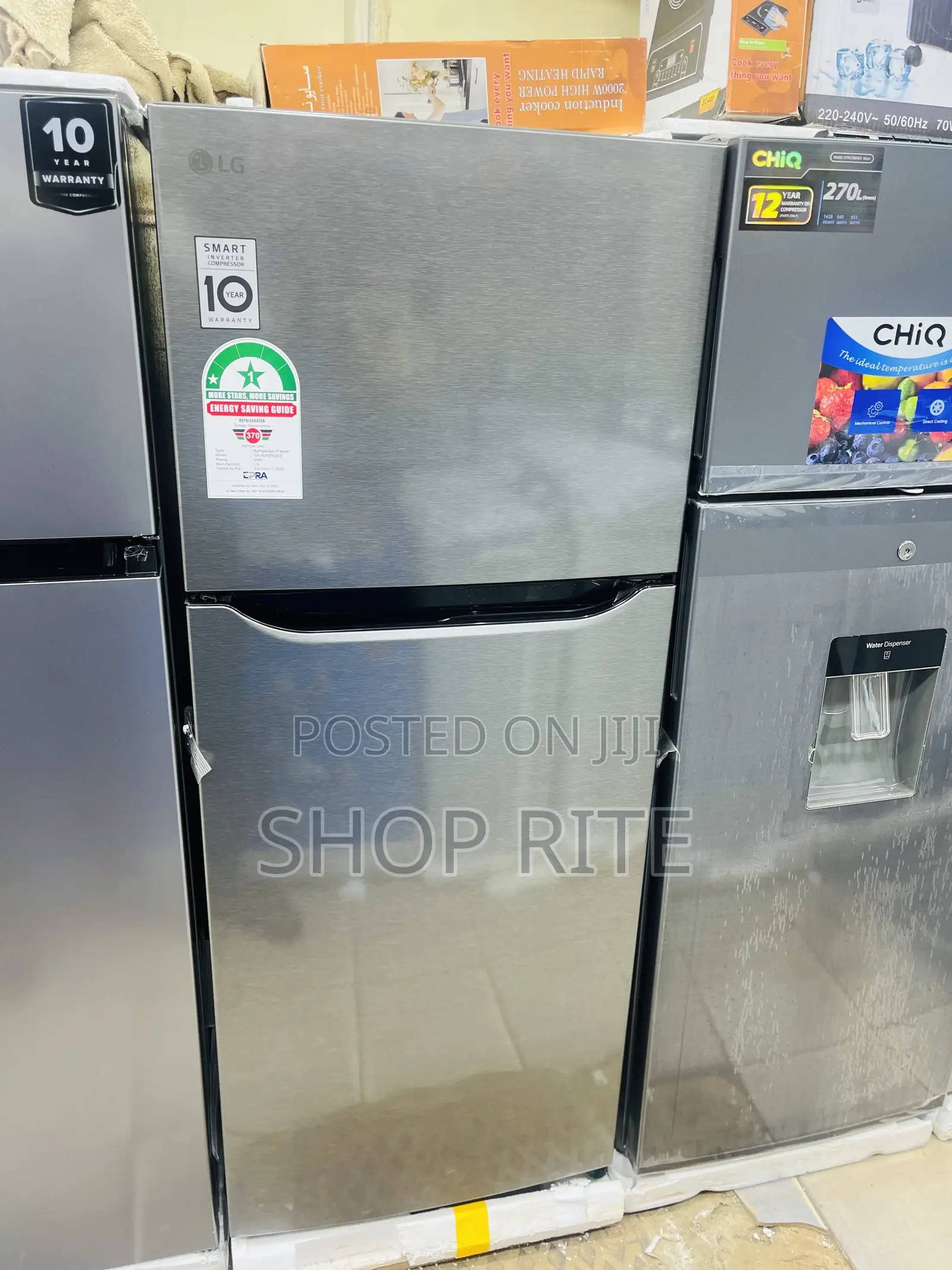 Lg Refrigerator 202 Liters Brand New