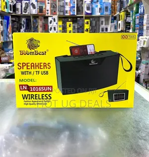 Boombest Speaker With Bluetooth, Fm Radio, Sd Card, Flash