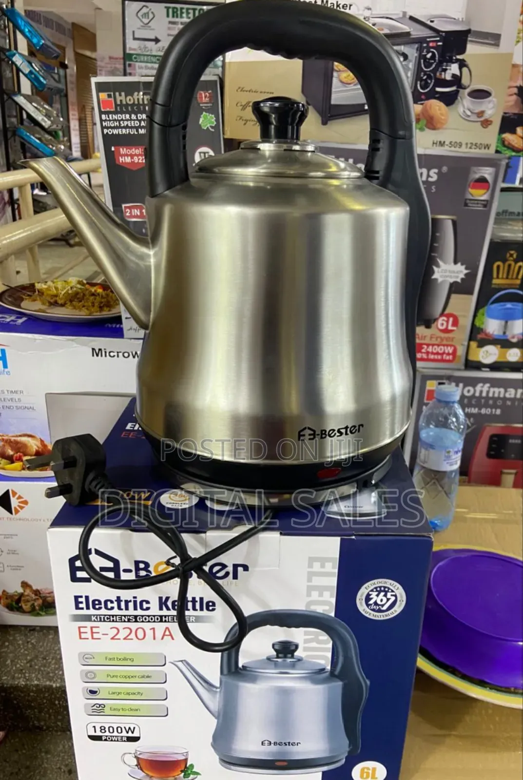 Bester 6liters High-Quality Cordless Electric Kettle