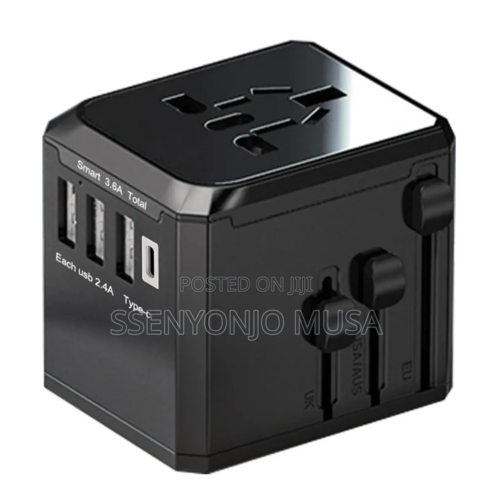 Yesido Adapter 4-Port Usb Type-C Universal Travel Adapter