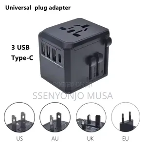 Yesido Adapter 4-Port Usb Type-C Universal Travel Adapter