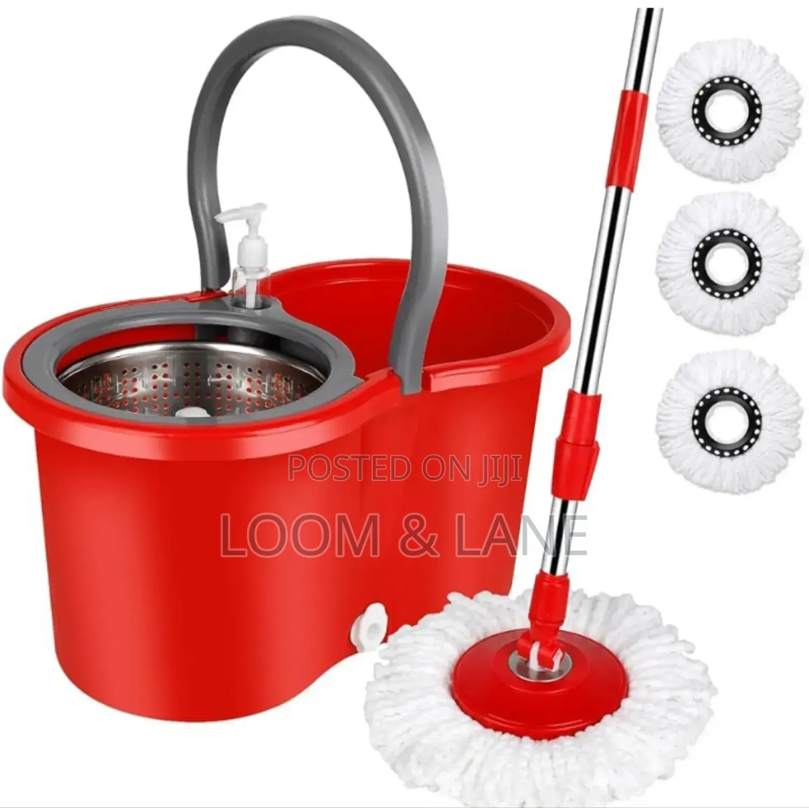 Mop Bucket Cleaning 360 Spin Wringer