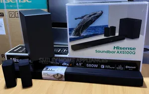 Hisense Ax5100q Deep Bass Sound Bar 5.1 Channel at Discount