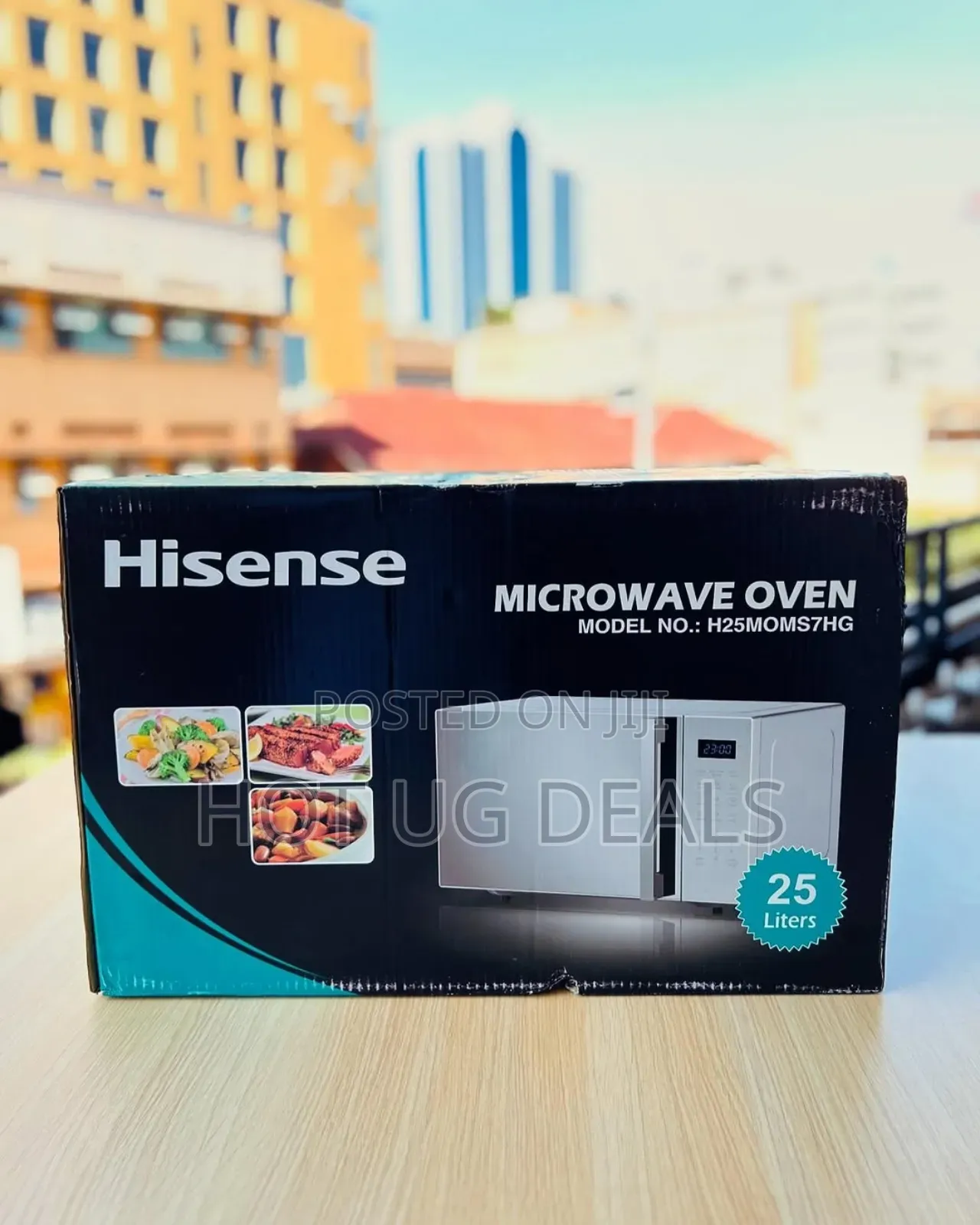 Hisense 25l Microwave Oven With Grill  - Grey