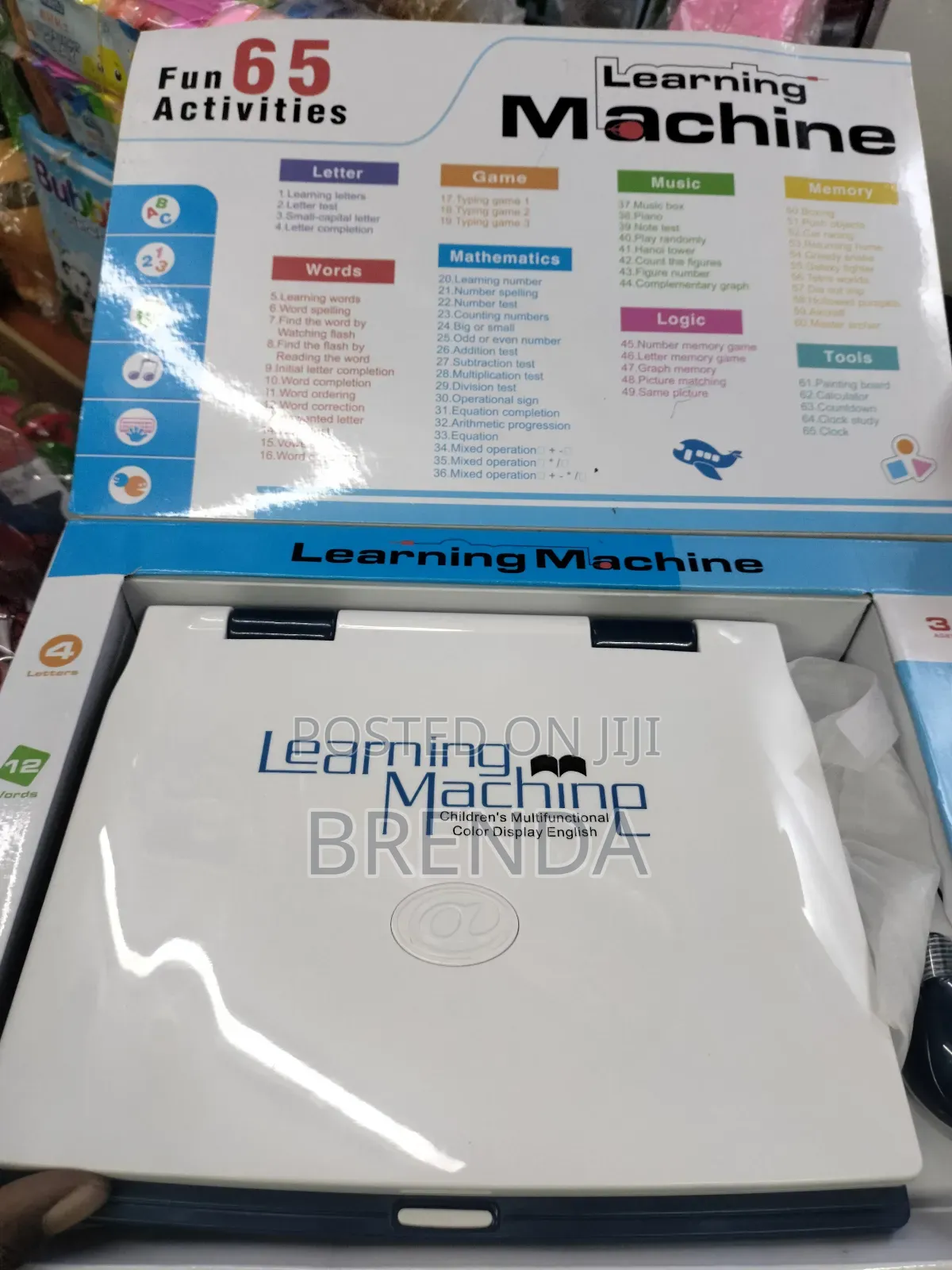 Learning Machine With 65 Fun Games