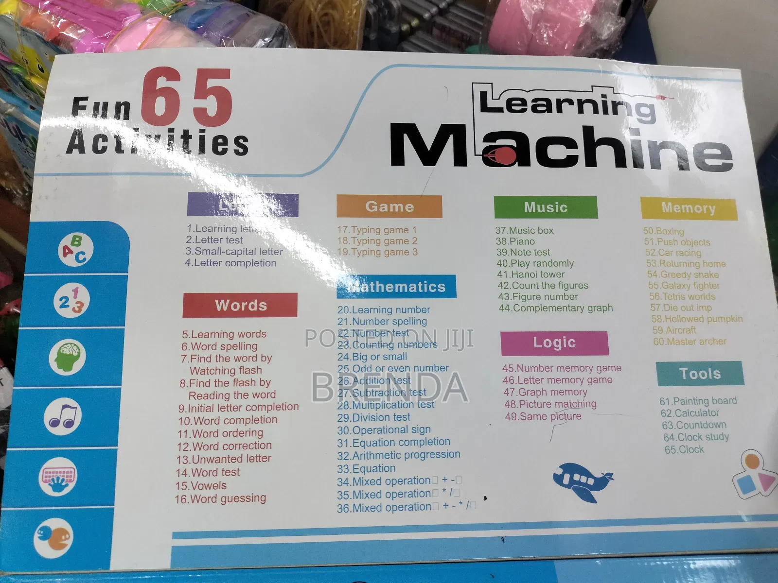 Learning Machine With 65 Fun Games