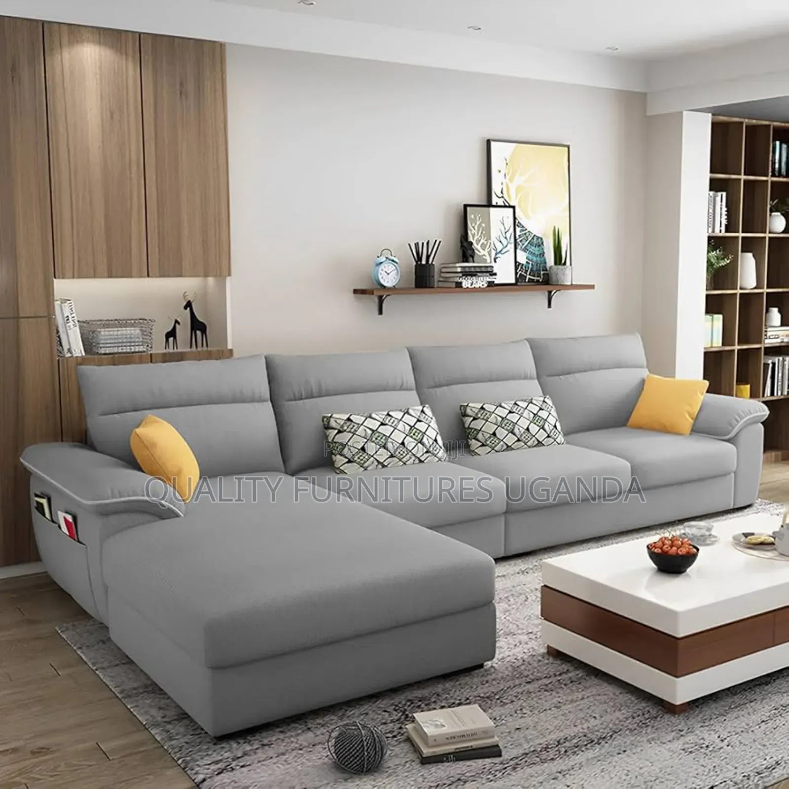 6 Seater High End Sectional Set