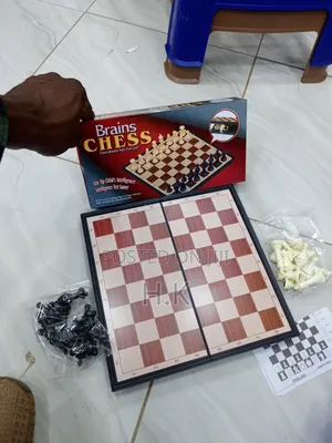 Brains Chess" Magnetic Board Game (Small)