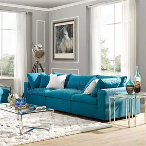 3 Seater With Heavy Fibre Pillows