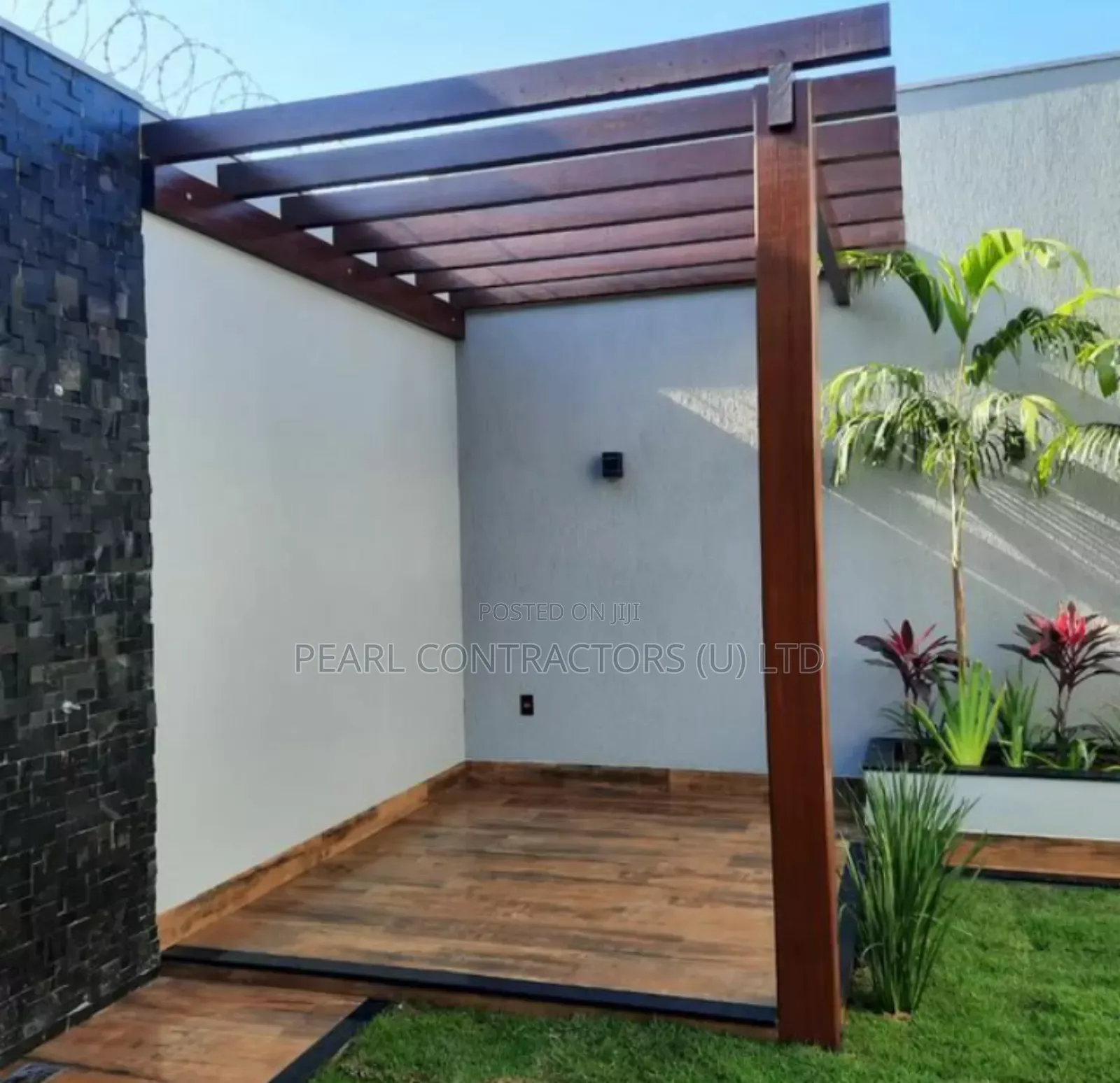 Elegant Pergola Gazebo Construction