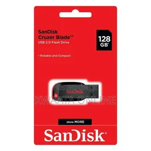 Sandisk Usb Flash Drive, 64gb Cruzer Blade