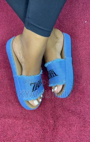 Zara and Gucci Luxury Slides