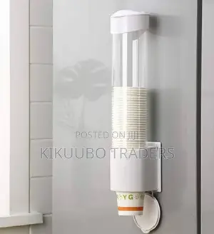 Wall Mount Disposable Cup Holder
