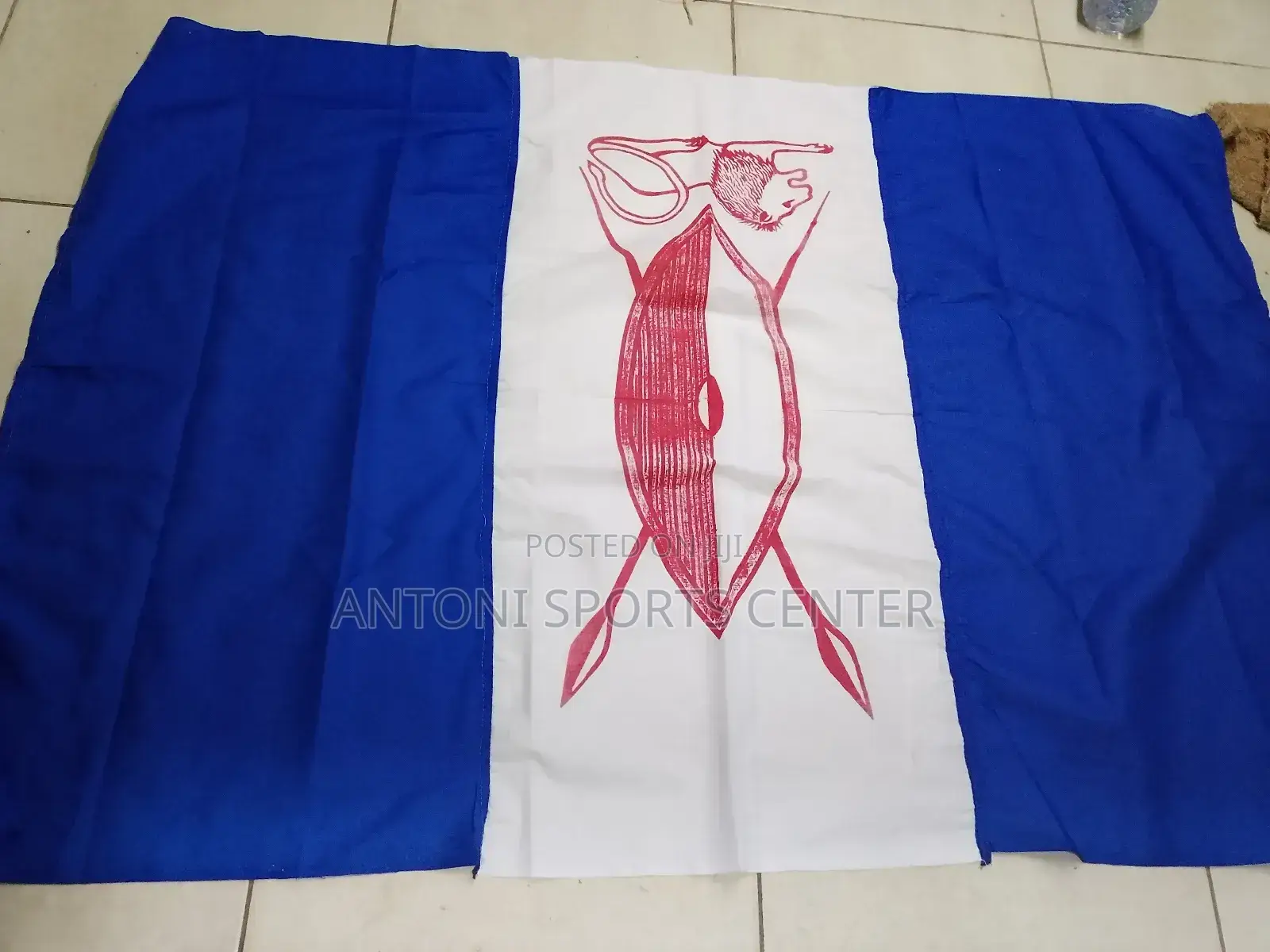 Buganda Flag Cotton Material