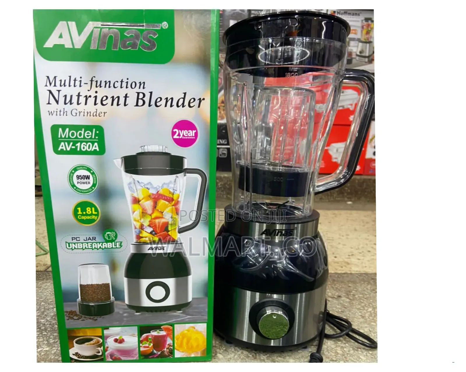 Avinas Multifunction Nutrient Blender With Grinder