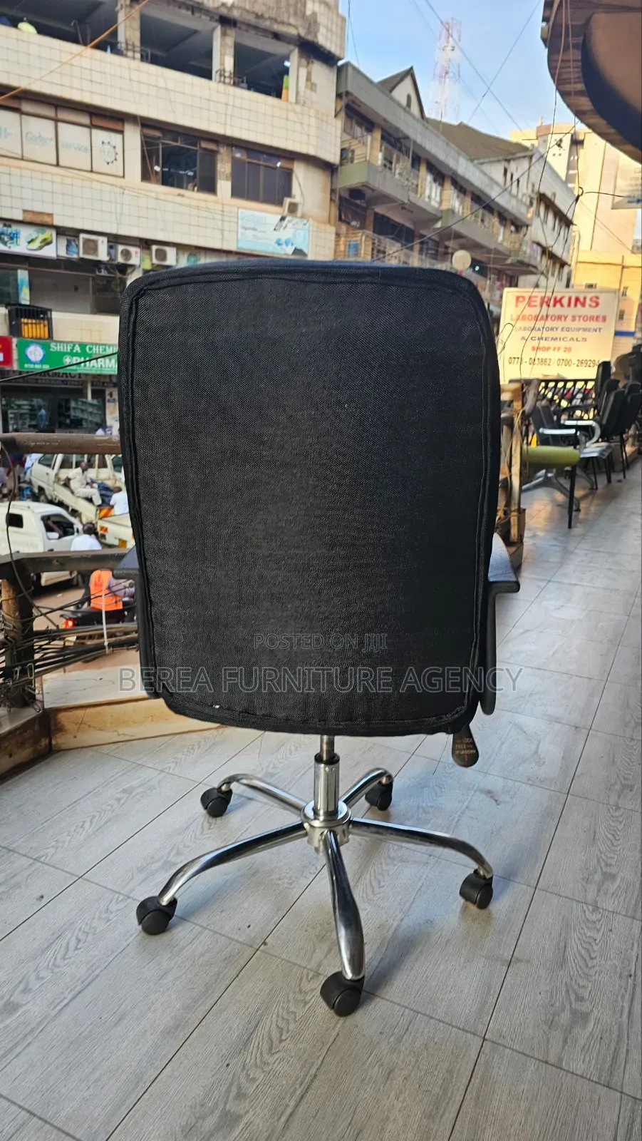 Mh Fabric Office Chair With Line Designs