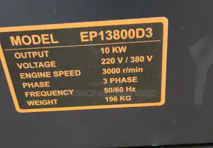 Silent Diesel Generator Three Phase 10kva