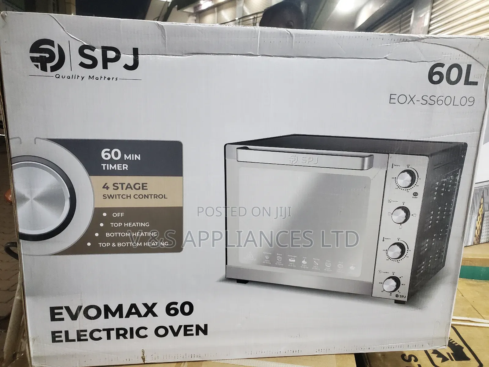 60l SPJ Electric Oven