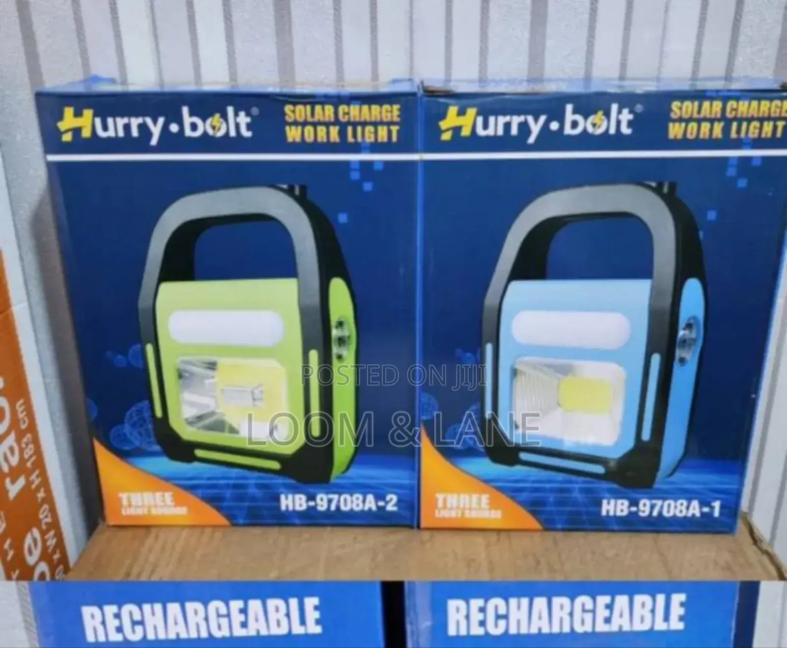 3 in 1 Rechargeable Hurry Bolt Led Torch Work Light