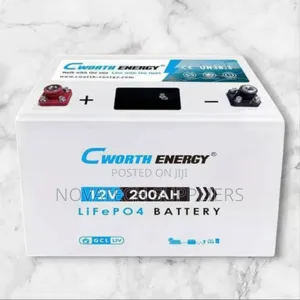 200ah 12v 2.56kwh Cworth Lithium Ion Phosphate Battery Zumk
