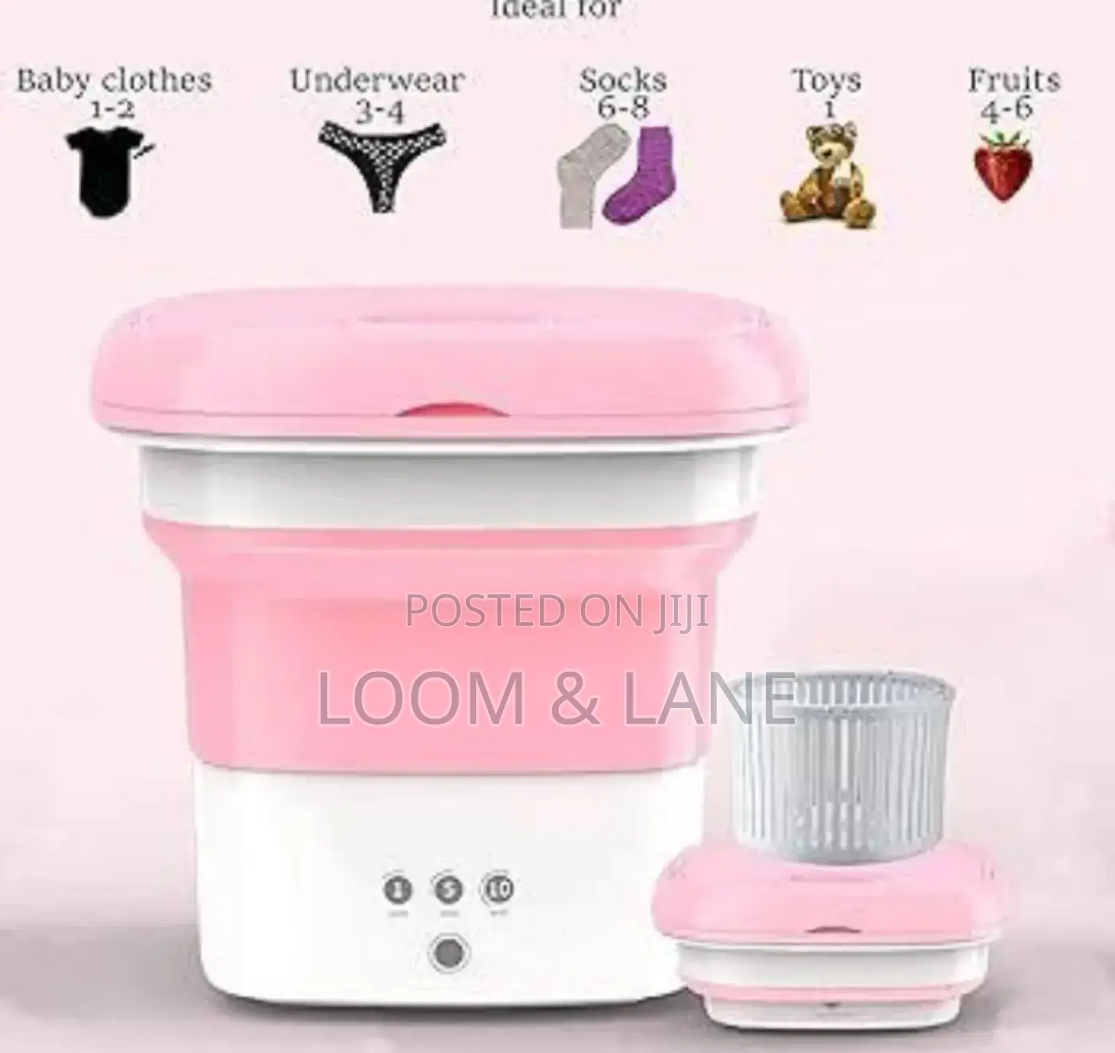Generic Portable Mini Bucket Washing Machine