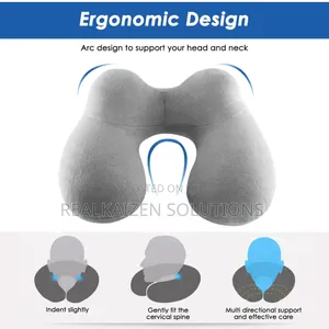 U Shape Fatigue Relief Inflatable Pillow| Eye Mask| Ear Plug