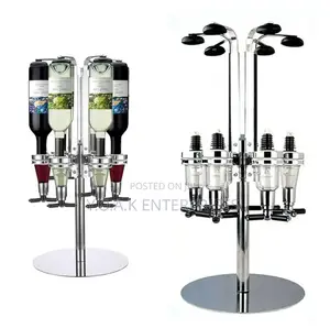 Wine Bottle Holder 4 Shots