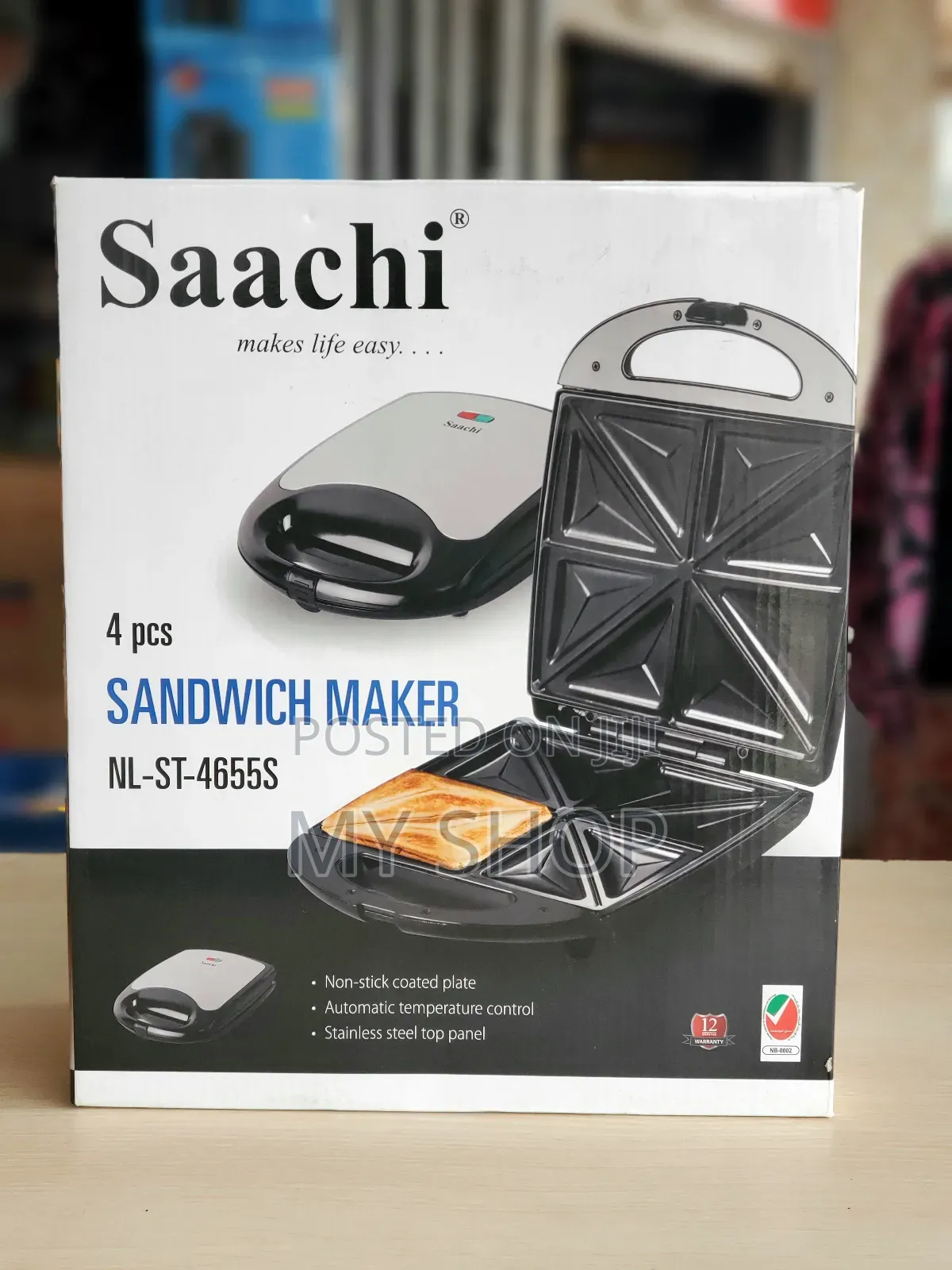 Sandwich Maker (Saachi)