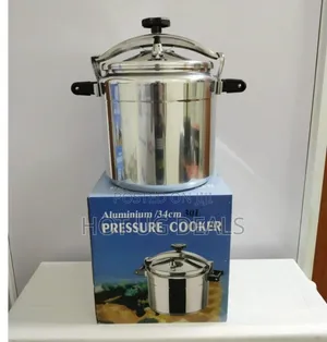 Aluminum 30l Pressure Cooker Saucepan Cookware Pot - Silver.