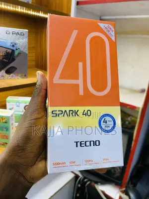 New Tecno Spark 40 128 GB Black