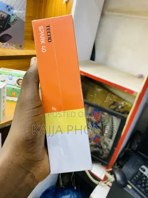 New Tecno Spark 40 128 GB Black