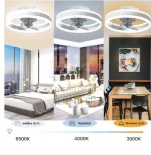 1pc Led Ceiling Fan With Light