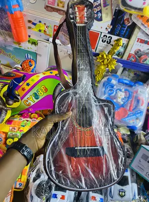 High-Quality Kids Learning Guitar