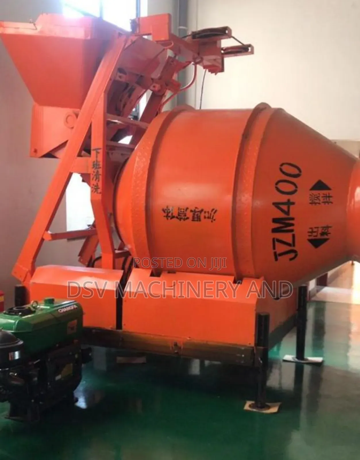 Three Phase Electric 400 Litres Self Loading Concrete Mixer