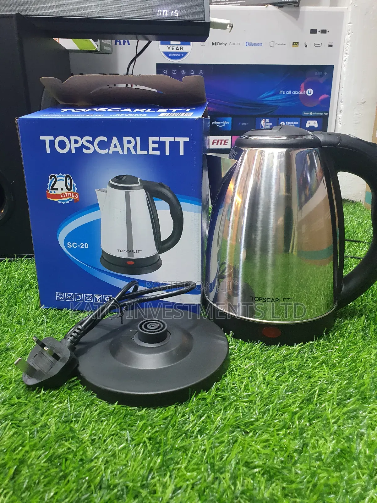 Scarlet Paco/ Electric Kettle
