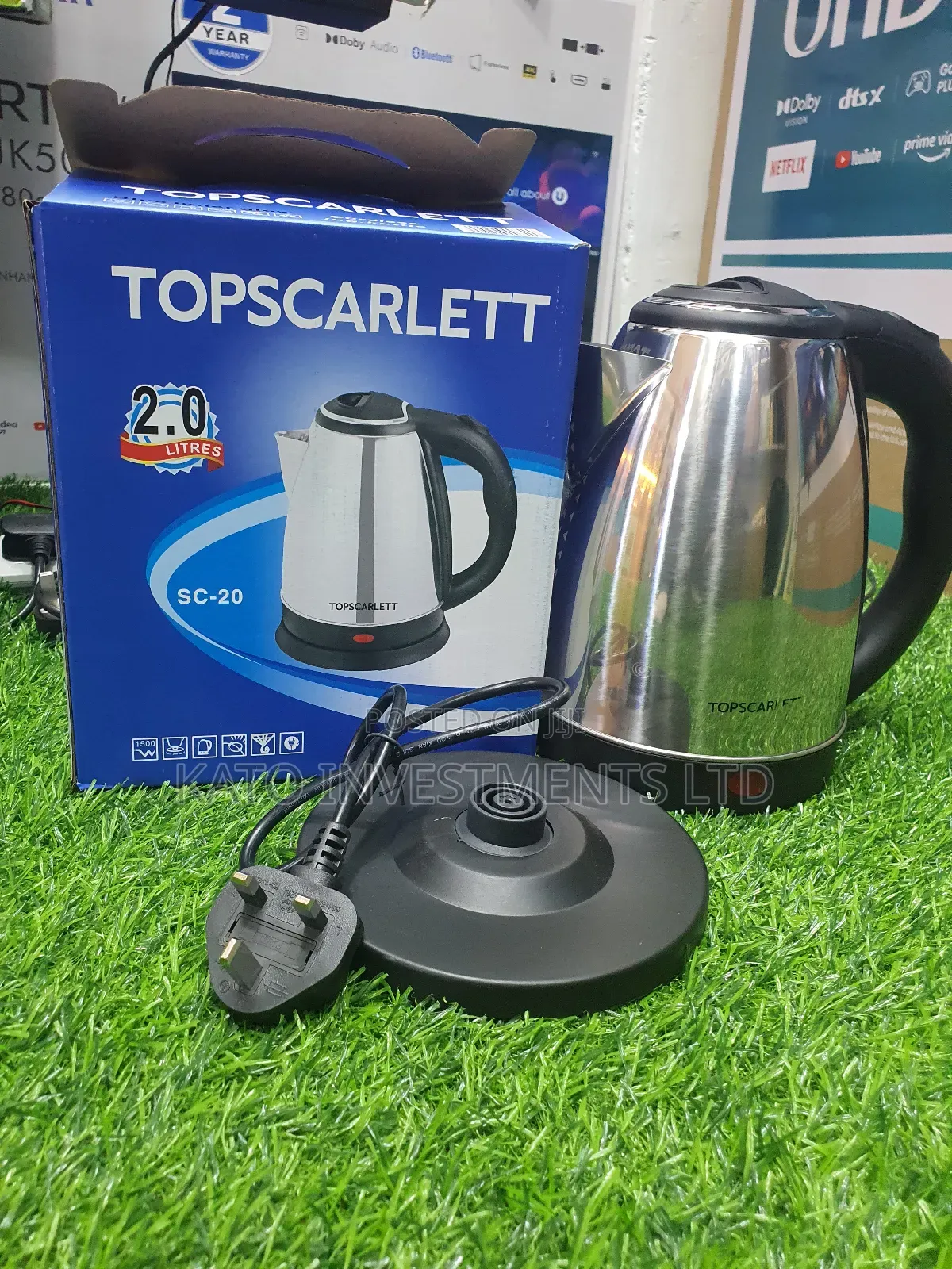 Scarlet Paco/ Electric Kettle
