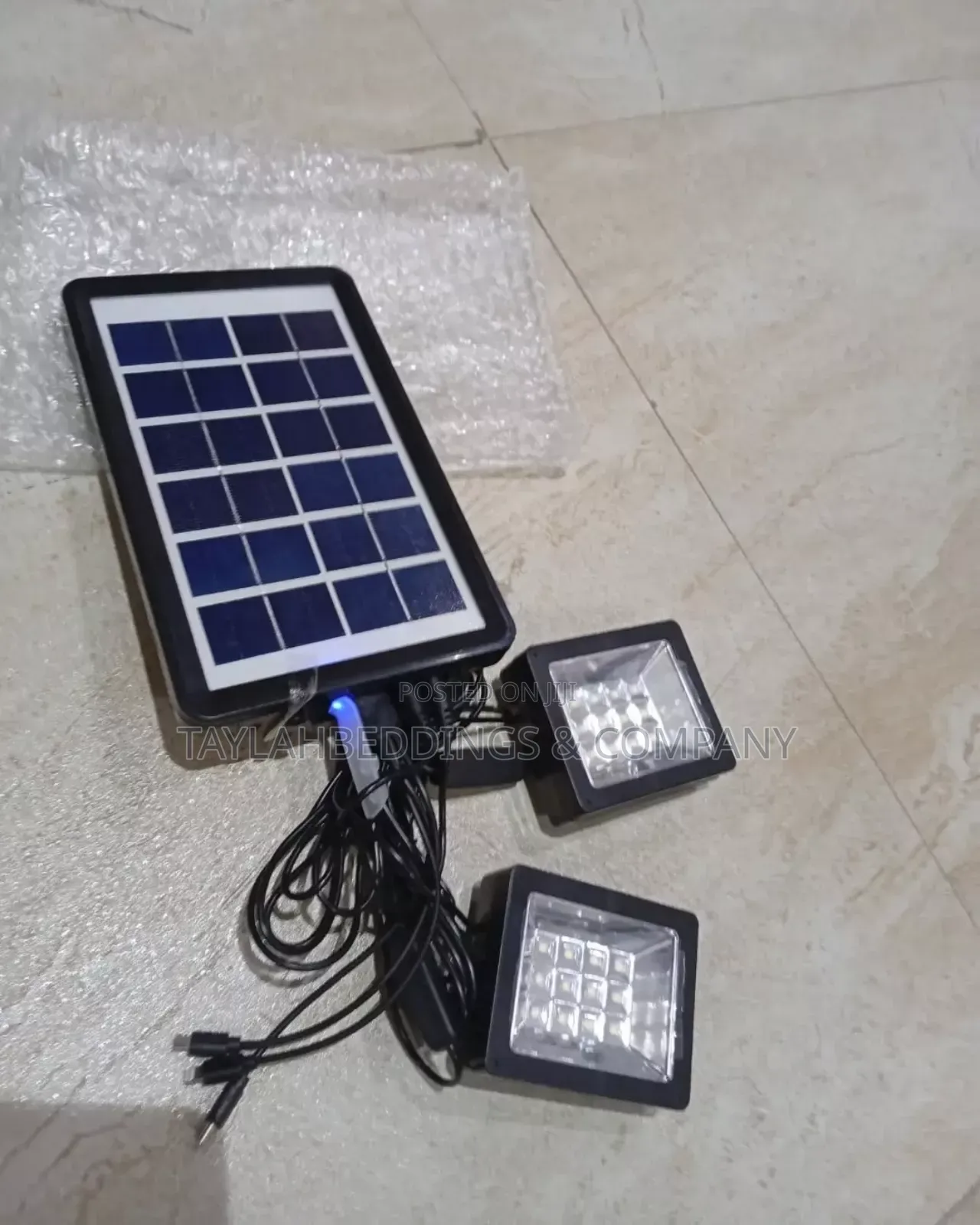 Mini Solar Lighting System With 2 Lights