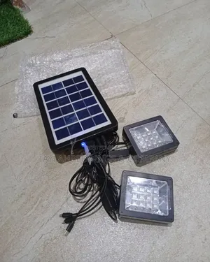 Mini Solar Lighting System With 2 Lights