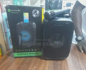 NRG 501a Portable Speaker With Microphone