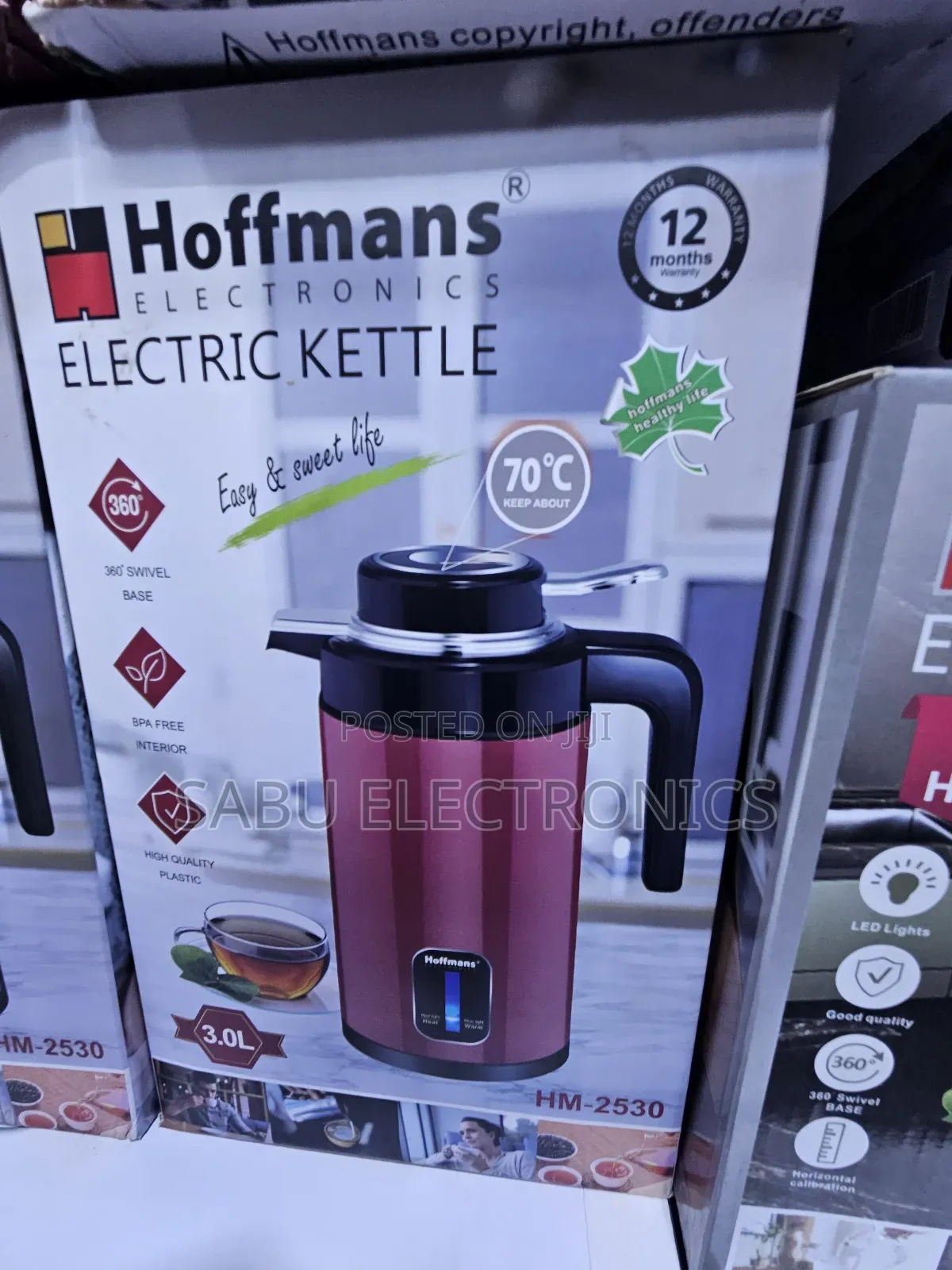 Keep It Warm Flask Electric Kettle - Hoffman