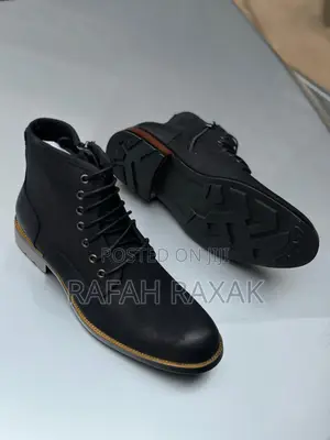 Original Men’S Black Glosglow Igloo Clarks Boots