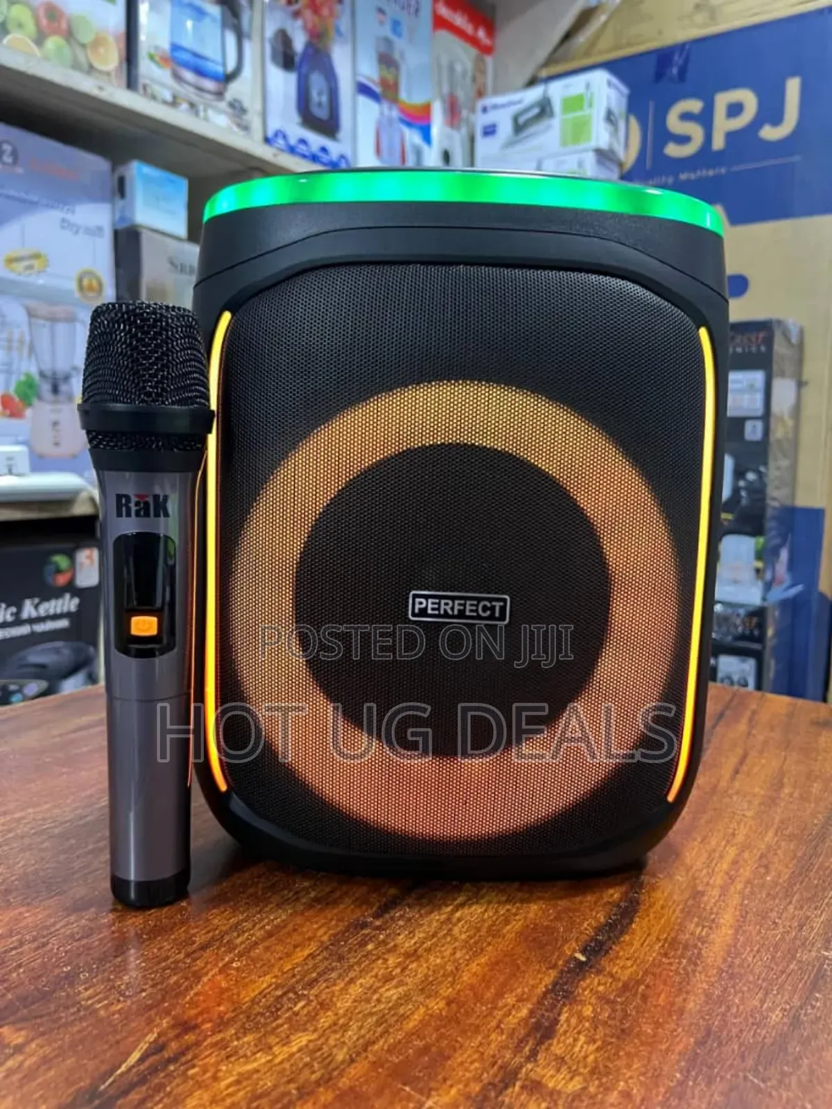 Perfect Partybox Rocker Bluetooth Speaker With Microphone