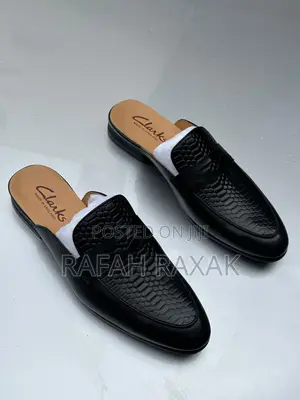 Men’S Super Classic Clarks Mule Half Gentle Shoes