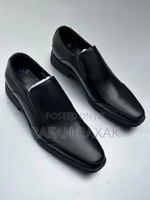 Men’S Classic Black Clarks Gentle/Formal Shoes