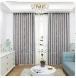 Heavy Curtains With Holes.